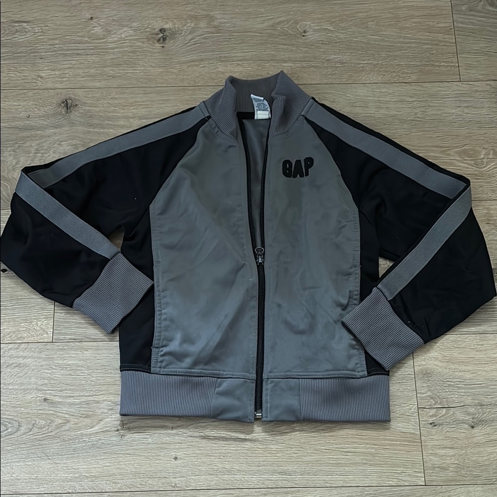 GAP kid’s Black and Gray track Jacket